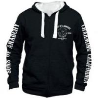 Sweat shirt zippe sons of anarchy men of mayhem