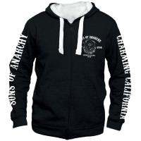 Sweat shirt zippe sons of anarchy