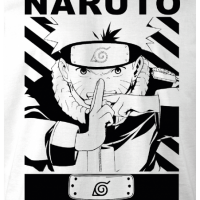 T shirt blanc naruto uzumaki naruto