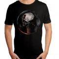 T shirt daredevil marvel blood punisher logo