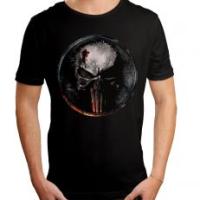 T shirt daredevil marvel blood punisher logo