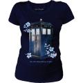 T shirt femme dr who tardis