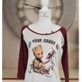 T shirt groot femme 1