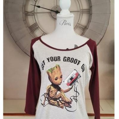 T shirt groot femme 1