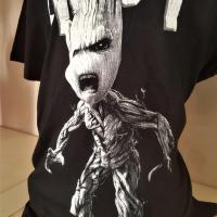 T shirt groot homme marvel 2