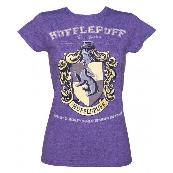 T shirt hufflepuff team quiddich femme