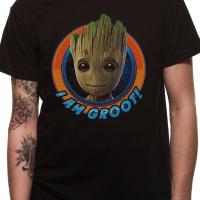 T shirt les gardiens de la galaxie groot circle s