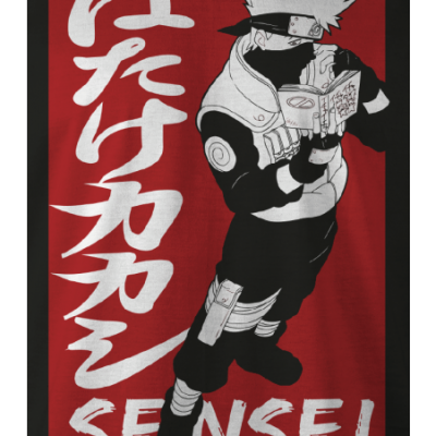 T shirt naruto kakashi sensei 1 