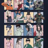 T shirt naruto konoha team 1 