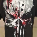 T shirt punisher blood skull marvel