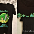 T shirt rick et morty pas cher