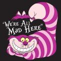 T shirt sheshire disney alice in wonderland