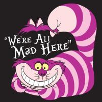 T shirt sheshire disney alice in wonderland