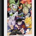Tableau dragon ball z cell saga