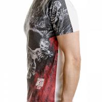 Tee shirt walking dead walkers skull