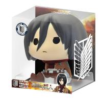 Tirelire attaque des titans mikasa