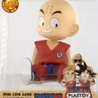 Tirelire krillin dragon ball plastoy