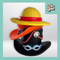Tirelire pile de chapeaux luffy ace sabo plastoy 1 