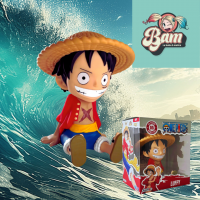 Tirelire plastoy one piece luffy figurine