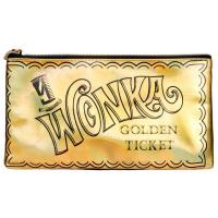 Trousse de toilette charlie la chocolaterie ticket d or