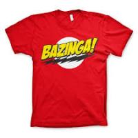 Tshirt bazinga big bang theorie