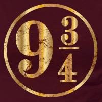 Tshirt femme harry potter bordeau