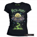 Tshirt femme rick et morty