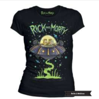 Tshirt femme rick et morty
