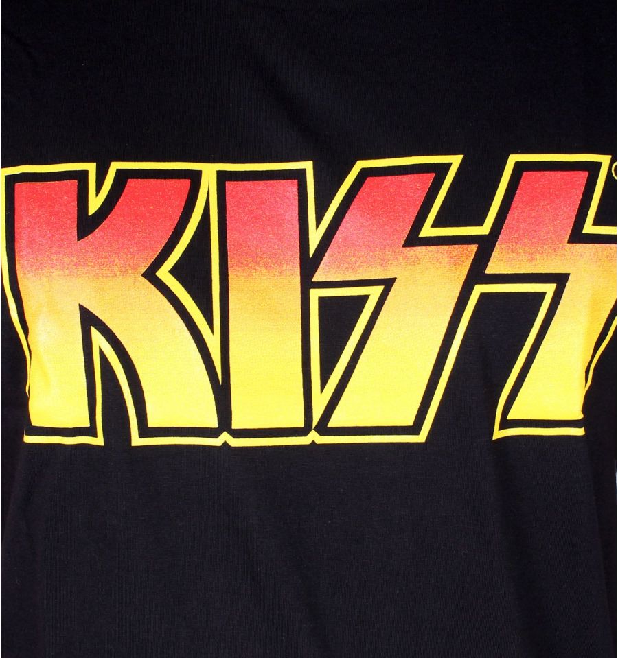 Tshirt kiss logo