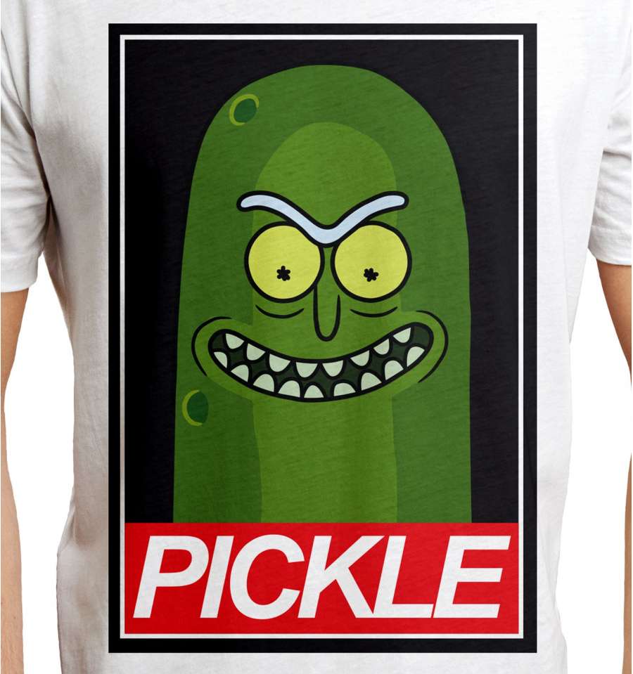 Tshirt rick et morty pickle rick