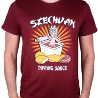 Tshirt rick et morty skechuan