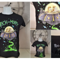 Tshirt rick et morty soucoupe neuf