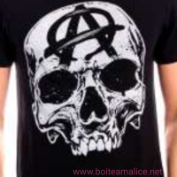Tshirt soa big skull head