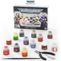 Warhammer 40000 paints and tools set