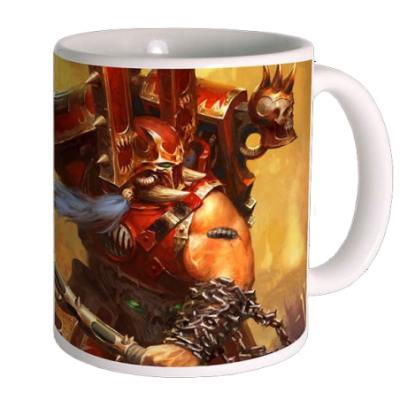 Warhammer 40k mug kharn the betrayer